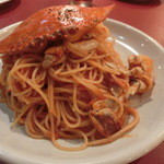 LA VERDE - 渡り蟹のトマトパスタ
