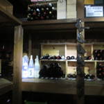 日和庵 - お酒貯蔵庫