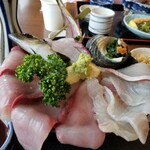 関あじ関さば館 - はみ出していました‼️