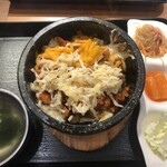 韓国家庭料理ジャンモ - 「チーズタッカルビ丼セット」（1,040円）