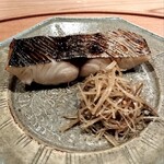 食堂うゆき - 鰆の幽庵焼き　きんぴらごぼう