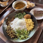 スパイスガーデン - スリランカプレート