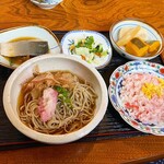 又八庵そば処 - 桜御膳　おろし蕎麦（微粉十割蕎麦）