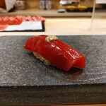 寿司 赤酢 - 赤身漬け