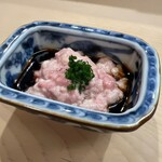 日本橋蛎殻町 すぎた - 皮剥の肝醤油