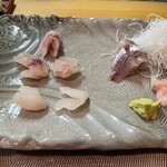こうげん寿し - 地魚6種