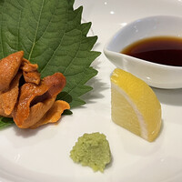 鉄板焼 潤 - ウニの一品