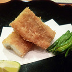 日本料理 たかむら - 穴子のフライ