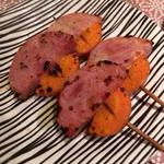 八鶏 - めいほうハム串。店長のおすすめ