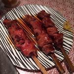 八鶏 - レバー。半生感がいい感じ。お代わりしちゃった