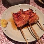 八鶏 - せせり。肉厚なのがいい