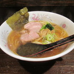 ごきげん鳥 - ラーメン(大盛） ６００円