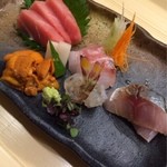 日本料理 とみやま - お刺身盛り合わせ　1,800円～
