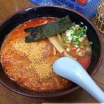 駅西ラーメン - 激辛　爆弾トッピング