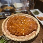 韓国料理 ホンデポチャ - キムチチーズチヂミ