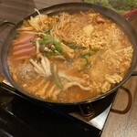 Niku Nabe Kankoku Ryouri Kankoku Baru Okoge - 