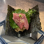 Bluefin tuna lean meat