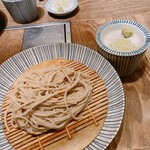 蕎麦と鶏 はんさむ - 十割 新蕎麦