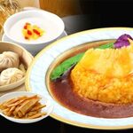 Braised shark fin fried rice and Xiaolongbao set
