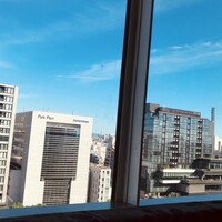 重慶飯店 名古屋店 - 運良く窓側に通していただけました。新しいホテルも眺めることのできるお席でした。