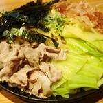 おっこん雅 - はぶてとん特盛  (２玉なのでボリューム満点！)