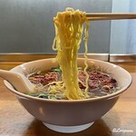 華福 - 麺は中細ちぢれ麺