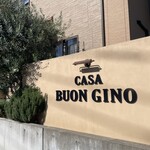 CASA BUON GINO - お店の看板