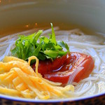 盆栽カフェ・グラード  - グラードのにゅうめん。