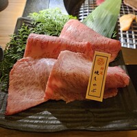 焼肉 しゃぶしゃぶ 石田屋。 北野坂店 - 特上石田屋コース  特選焼きしゃぶ
