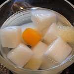 Ajien Shuka - 味園酒家 ＠日本橋 ランチに付く杏仁豆腐