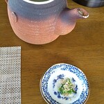 石臼挽き蕎麦香房 山の実 - 蕎麦湯
