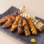 Assorted Grilled skewer (with sauce and salt)