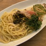 むさしの森珈琲 - 料理写真:オータムフェスティバルの炙りたらこの和風パスタ