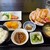 みのり食堂 - 料理写真:焼きサケ&ローストポーク