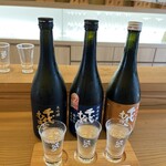 Chiyomusubi - 千代むすび酒造さんを代表する日本酒｢千代むすび｣純米酒、純米吟醸、大吟醸を飲み比べ(๑'ڡ'๑)୨♡