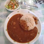 カレーやぽん太 - ３辛ポークカレー