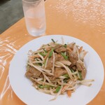 中華料理 景福楼 - ニラレバ炒め