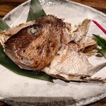 Shounan Yururi. - 真鯛のカブト焼き　身がぷりぷりで焼き加減もちょうど良かったです!