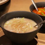 焼肉白炭 - コムタンスープ
