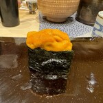 鮨 こう介 - 雲丹の軍艦巻き