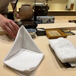 鮨 こう介 - 卓上