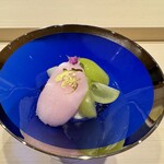 鮨 こう介 - シャインマスカットのドルチェ