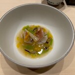 鮨 こう介 - キンキの餡掛け