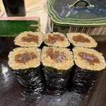 鮨 こう介 - 別注の干瓢巻き(サビ抜き)