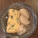 [Winter only] Chive dashi rolled egg oden