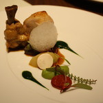 エ・オ ベルナール・ロワゾー・スィニャテュール - 丹波地鶏　　メイン