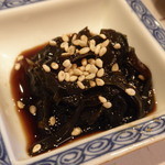 宇豆基野 - 香の物；海苔佃煮