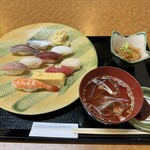 Edo Sushi Dokoro Taichi - にぎり寿司ランチ