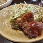 金町製麺 - ピーマンの肉詰め