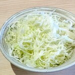 ぶた福 チャコール - おかわりキャベツです➰ヾ(*´∇`)ﾉ